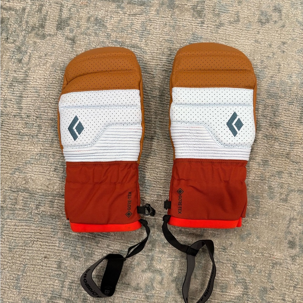 Black Diamond Progression Mittens - Women's M, Henna/Belay B